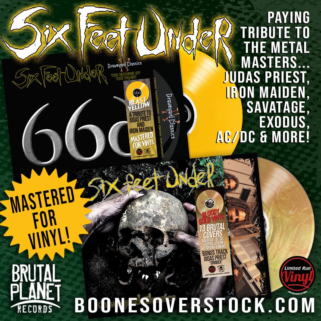 Death Metal Royalty Returns: Six Feet Under & Torture Killer Vinyl