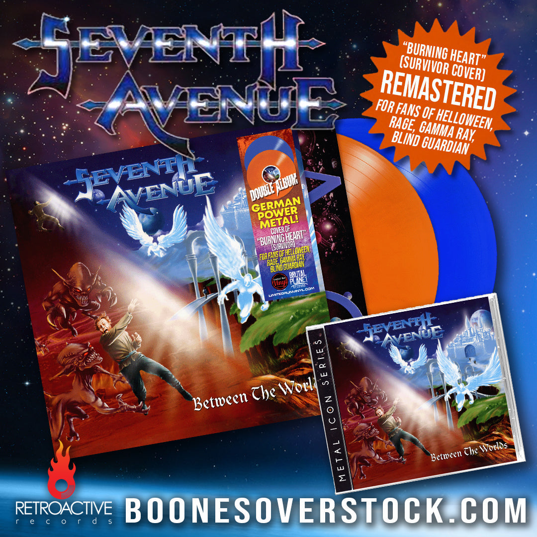 From Germany to USA — Seventh Avenue - Between The Worlds CD