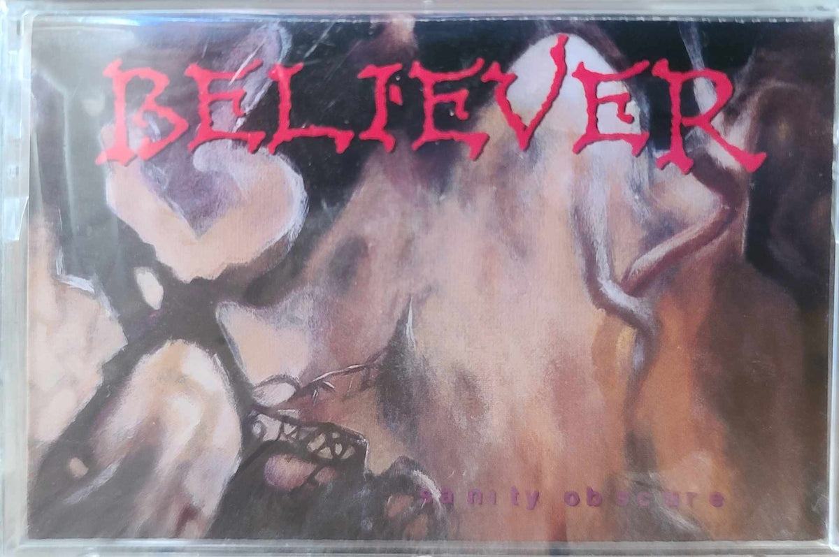 BELIEVER - SANITY OBSCURE (*NEW/SEALED-TAPE, 1990, R.E.X.) Original Issue  (In Stock)