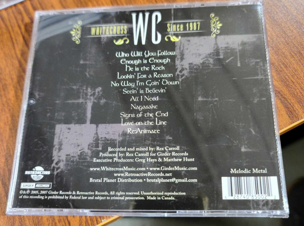 WHITECROSS - NINETEEN EIGHTY SEVEN (*CD, 2007, Retroactive) 15