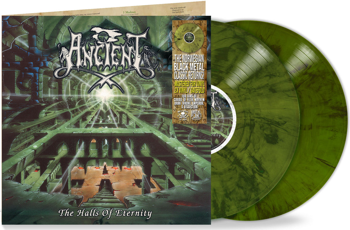 Ancient - Halls of Eternity (Spectral Smoke-Green Vinyl, Gatefold