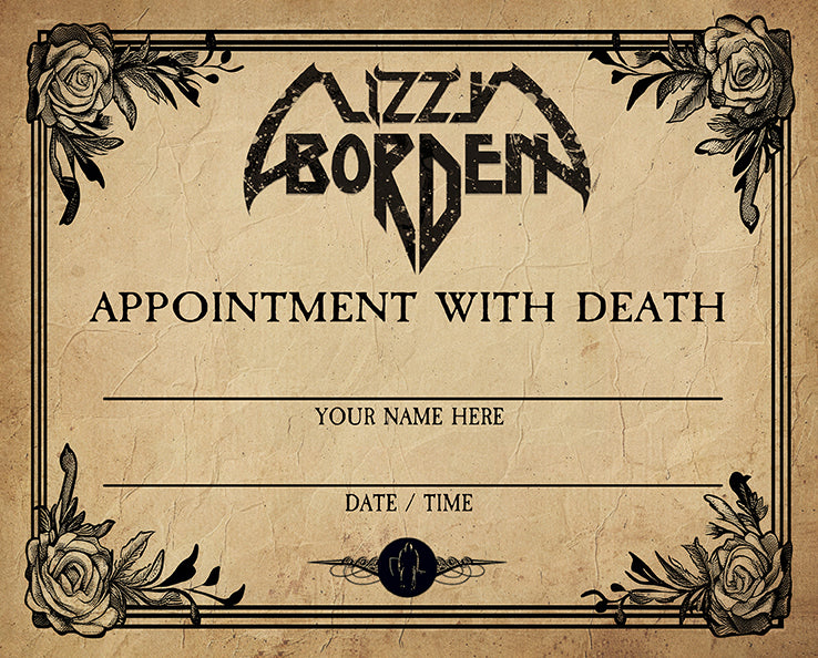 Lizzy Borden - Appointment With Death (Bloody Tears Vinyl