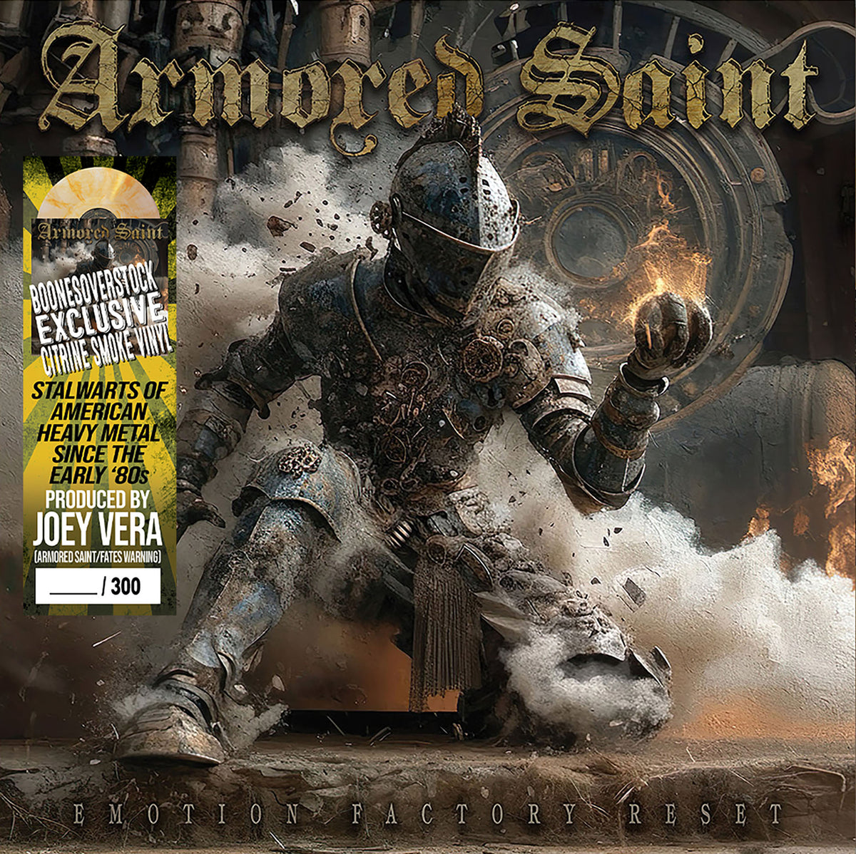 アーマード・セイント/ノッド・トゥ・ジ・オールド・スクール Armored Saint - Emotion Factory Reset (New-Citrine Vinyl, 2026