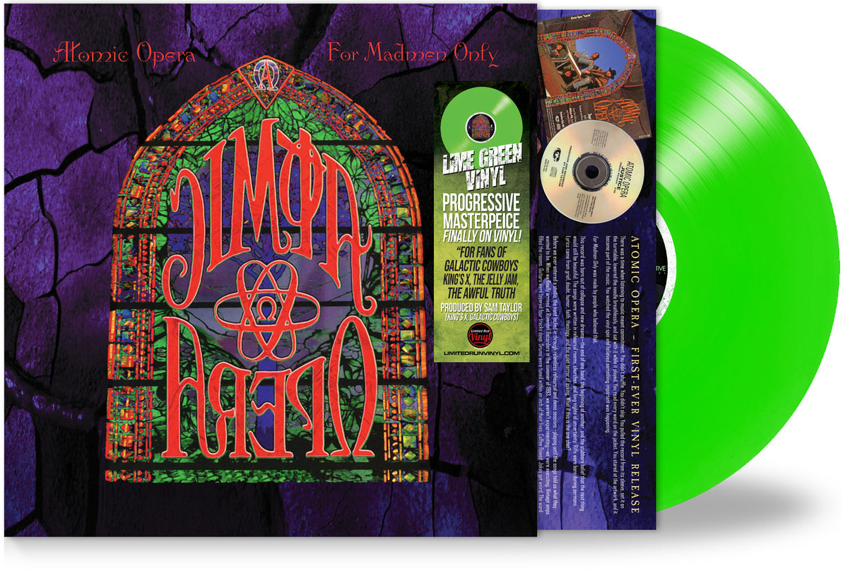 Atomic Opera - For Madmen Only (Lime Green Vinyl, 2026
