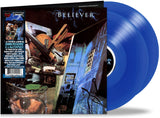 BELIEVER - DIMENSIONS (*NEW-TRANSPARENT BLUE 2-LP GATEFOLD VINYL, 2024, Bombworks) Only 300 - Remastered/1993 Thrash Metal