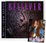 BELIEVER - EXTRACTION FROM MORTALITY (*NEW-SILVER CD + CARD, 2023, Bombworks) Remastered/1989 Thrash Metal