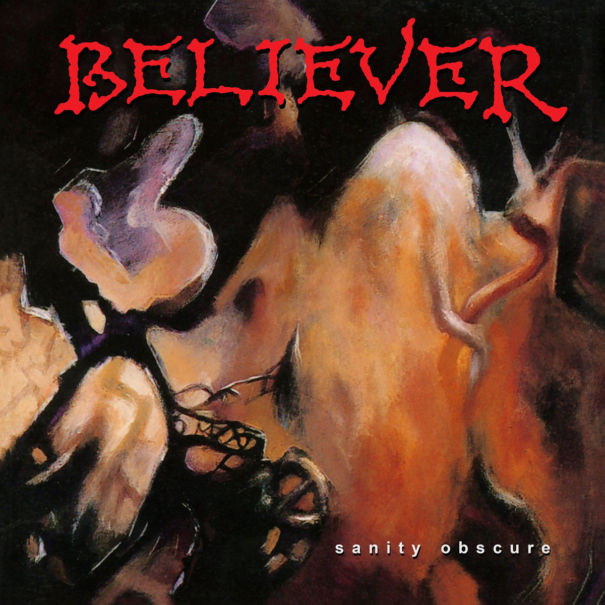 BELIEVER - SANITY OBSCURE (*NEW-ORANGE VINYL, 2024, Bombworks