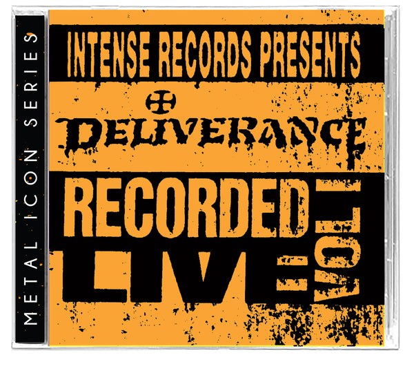 DELIVERANCE - INTENSE LIVE SERIES VOLUME 1 (*NEW-CD, 2024, Retroactive) Remastered + Stryper cover