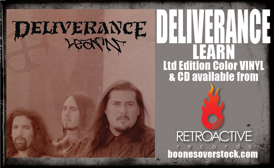 DELIVERANCE - LEARN (*ORANGE VINYL, 2025, Retroactive) elite