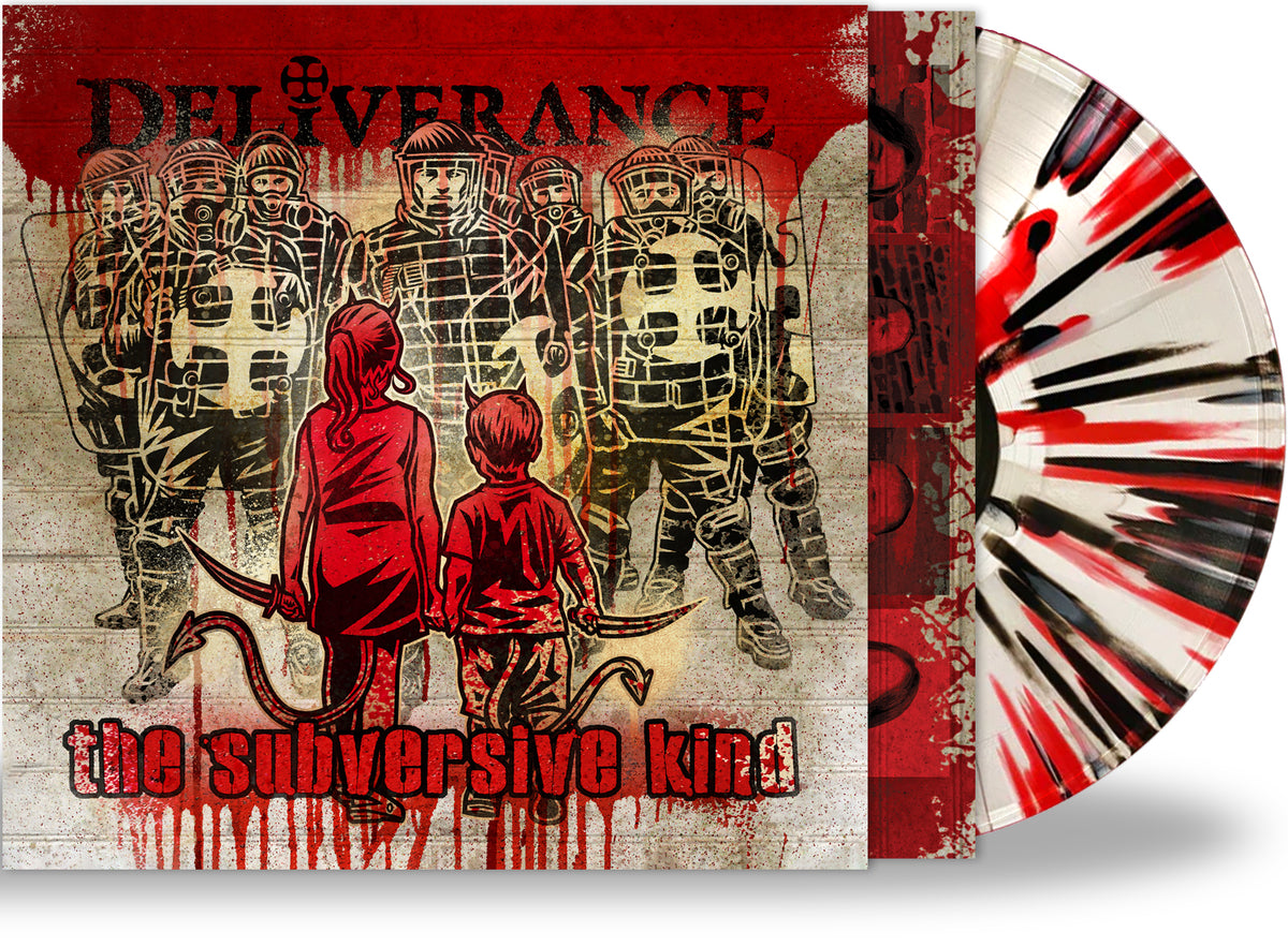 DELIVERANCE - THE SUBVERSIVE KIND + 2 bonus (*NEW-Thrash Splatter Vinyl