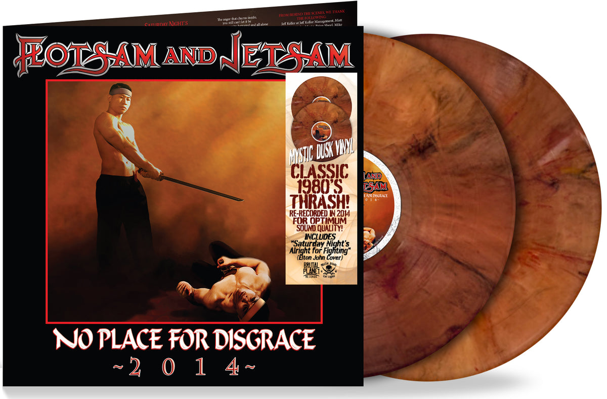 Flotsam & Jetsam - No Place For Disgrace 2014 Re-Record (*2-LP