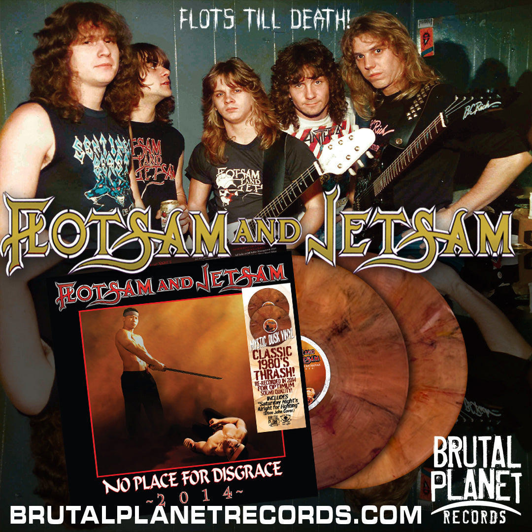 Flotsam & Jetsam - No Place For Disgrace 2014 Re-Record (*2-LP