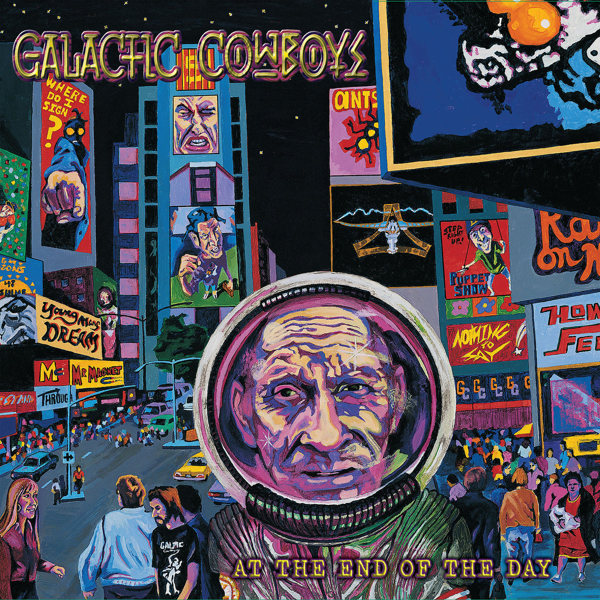 GALACTIC COWBOYS - AT THE END OF THE DAY (2-LP Solar Red Vinyl