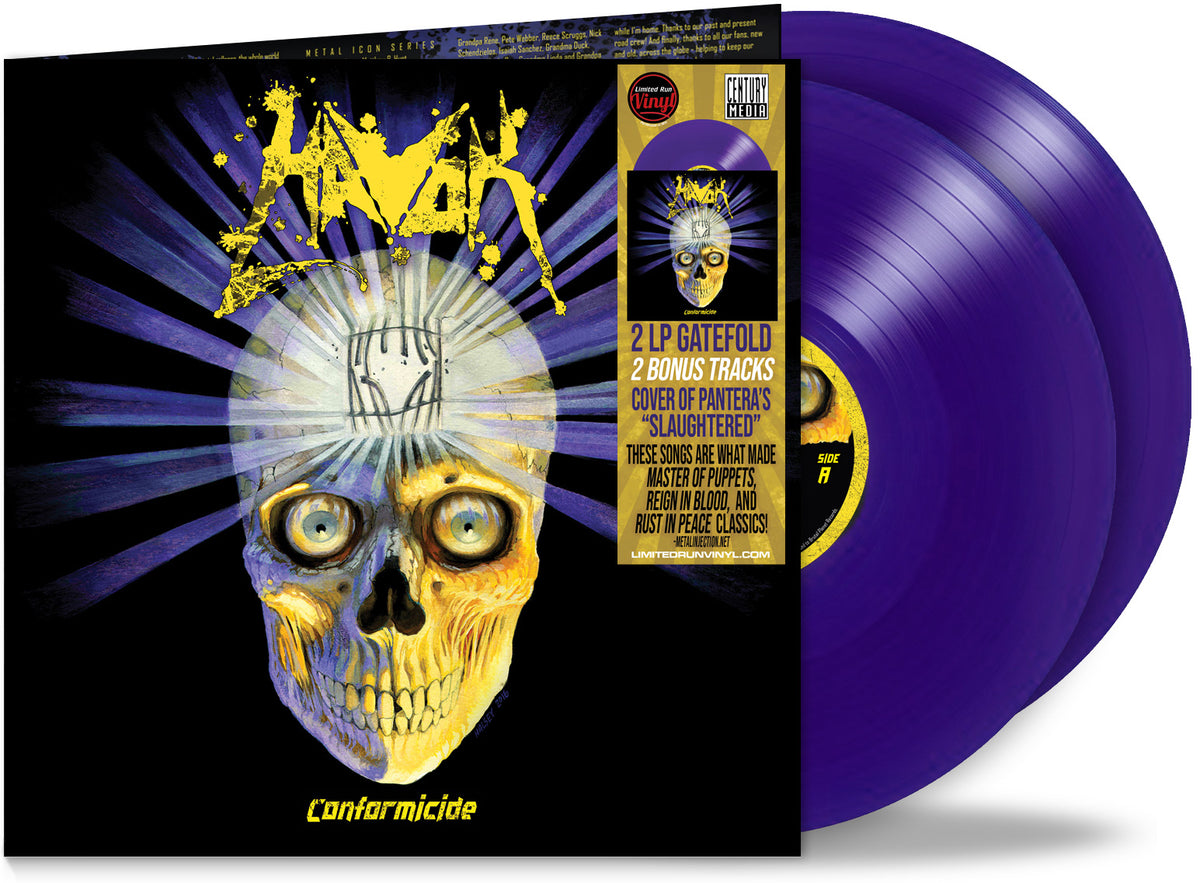 HAVOK - CONFORMICIDE (*NEW-2-LP Purple Vinyl Gatefold, 2024