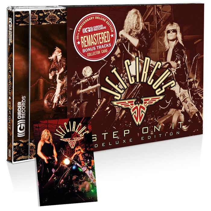 Jet Circus - Step On It (Deluxe Edition CD, 2025 Girder) 35th