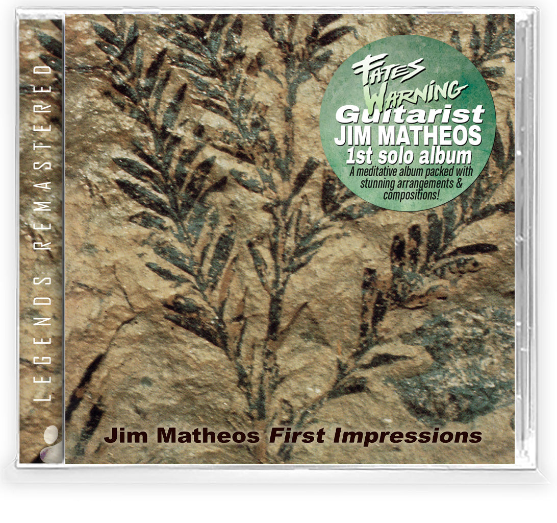 Jim Matheos - First Impressions (CD, 2025, Brutal Planet) Fates Warning  guitarist!