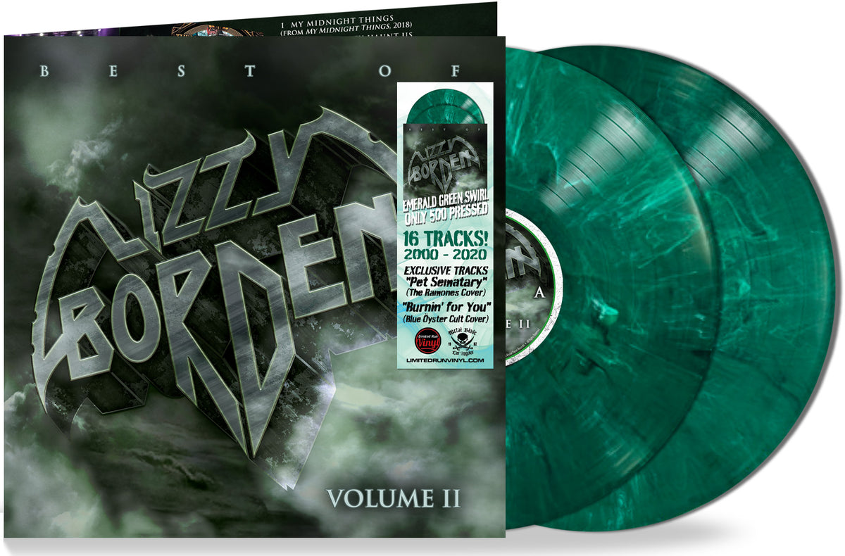 Lizzy Borden - Best Of Volume 2 (*2-LP Green Swirl Gatefold Vinyl