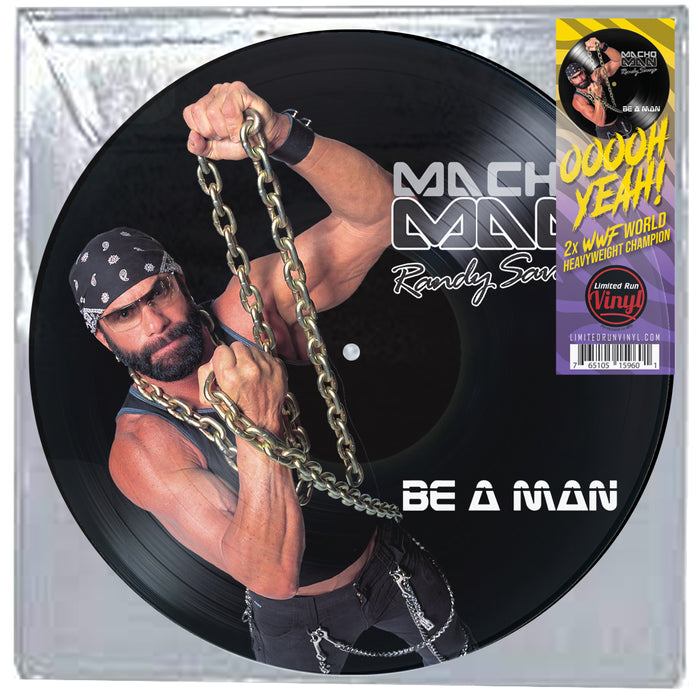 Brand New Macho Man Randy Savage Be A Man Vinyl outlet LP