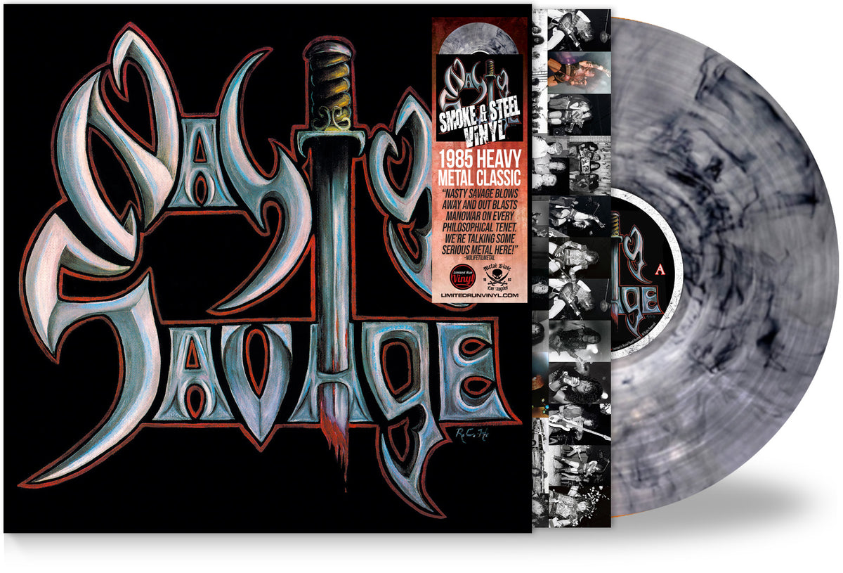 Nasty Savage - Nasty Savage (Smoke & Steel Vinyl, 2026, Brutal