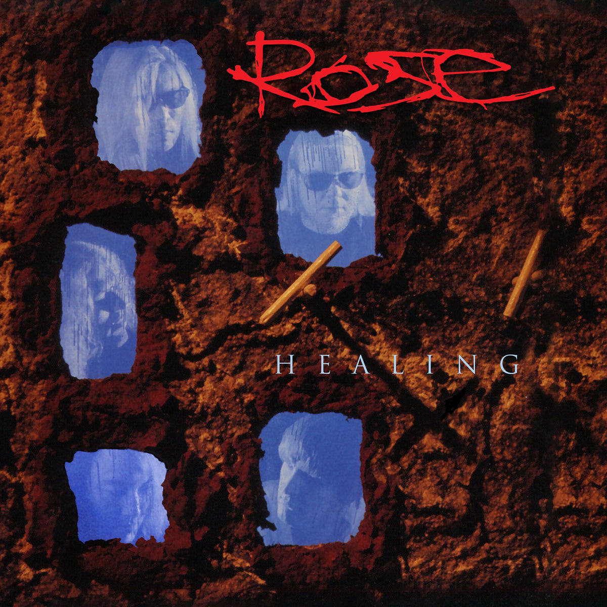 RANDY ROSE - HEALING (Red-Rose Swirl Vinyl, 2024, Retroactive