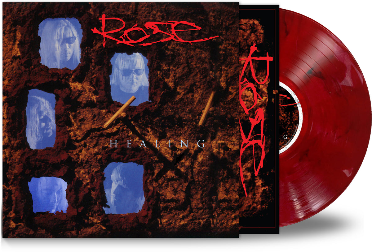 RANDY ROSE - HEALING (Red-Rose Swirl Vinyl, 2024, Retroactive