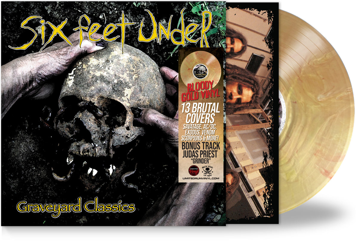 Six Feet Under - Graveyard Classics 1 (Bloody-Gold Vinyl, 2026