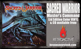 Sacred Warrior - Master's Command (Orange Vinyl, 2025, Retroactive) Limited 150 copies