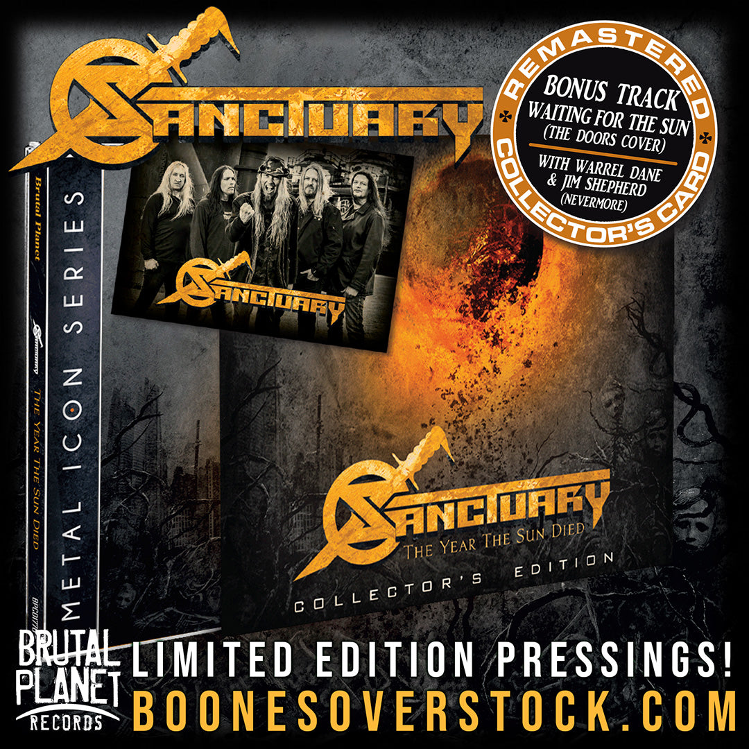 Sanctuary - The Year the Sun Died +1 (Deluxe CD w/Card/O-ring