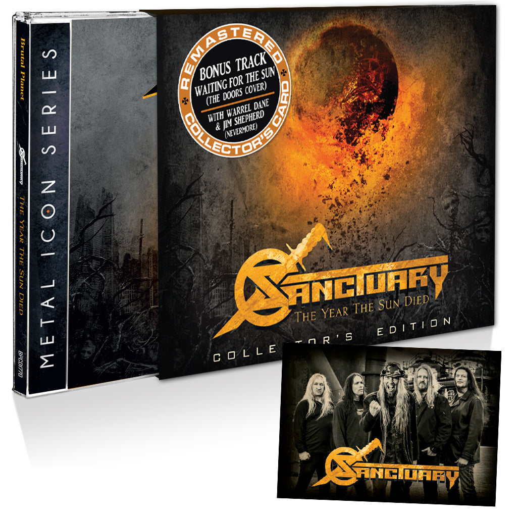 Sanctuary - The Years the Sun Died +1 (Deluxe CD w/Card/O-ring
