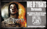 WOE OF TYRANTS - THRENODY (*NEW-ORANGE VINYL, 2024, Brutal Planet Records) Ferocious Technical Thrash/Death Metal!