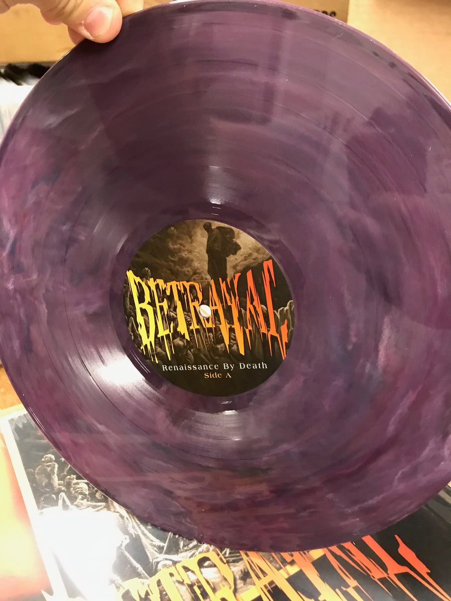 BETRAYAL - RENAISSANCE BY DEATH (*NEW-Purple Swirl 180 Gram Vinyl