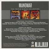MANOWAR - TRIPLE ALBUM COLLECTION (*New CD- 2012, Rhino Entertainment) 3-CD SET