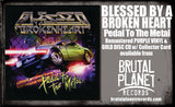 BLESSED BY A BROKEN HEART - PEDAL TO THE METAL + 1 (*NEW-PURPLE VINYL, 2023, Brutal Planet) Elite Christian 80's Modern Metal