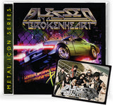 BLESSED BY A BROKEN HEART - PEDAL TO THE METAL + 2 (*NEW-CD, 2022, Brutal Planet) Elite Christian 80's Modern Metal