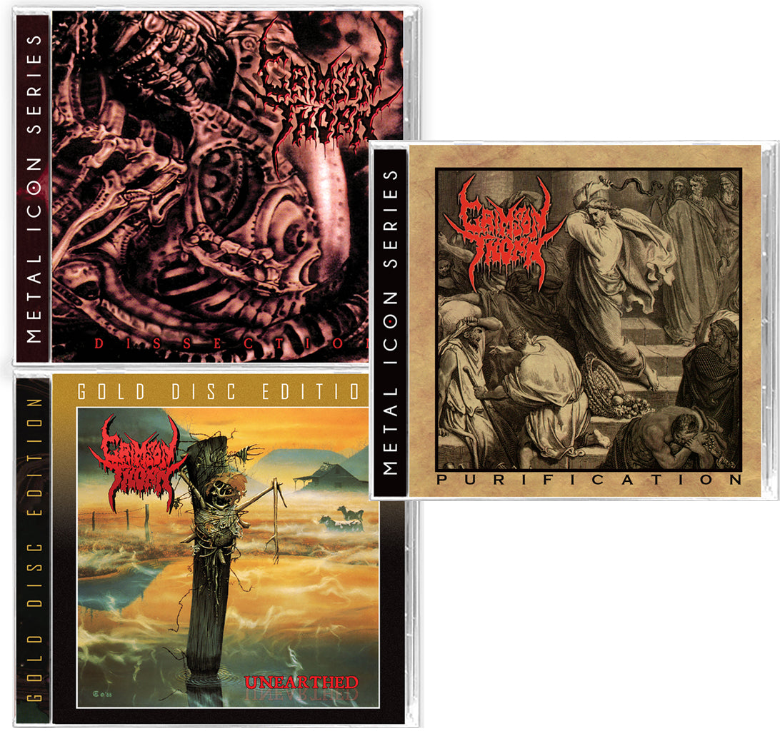 3-CD BUNDLE - CRIMSON THORN - UNEARTHED + DISSECTION +