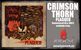 CRIMSON THORN - PLAGUED (*VINYL, 2023, Bombworks) Brutal 90's Thrash / 2023 Audio rip & remaster!