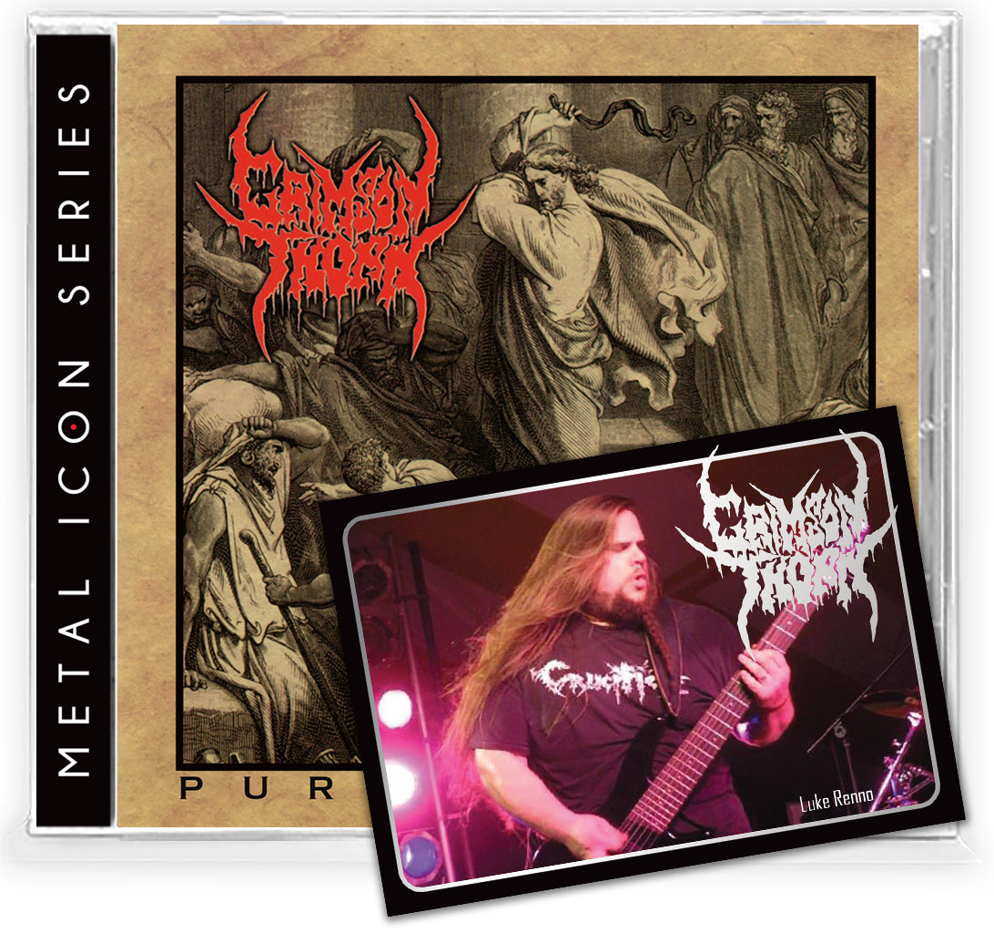 Crimson Revive 予約特典 long intro ver CD CRIMSON THORN - PURIFICATION + Trading Card (*NEW-CD, 2021