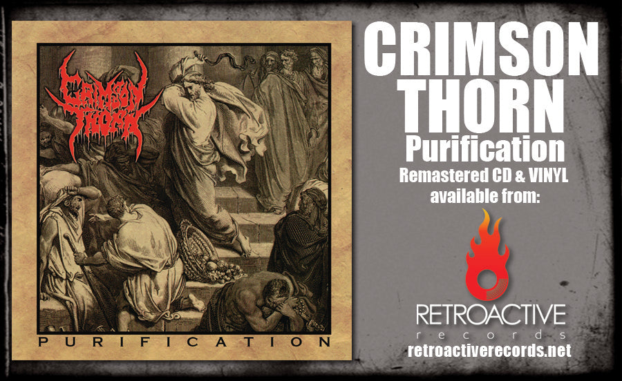 CRIMSON THORN - PURIFICATION (*NEW-VINYL, 2023, Bombworks Records