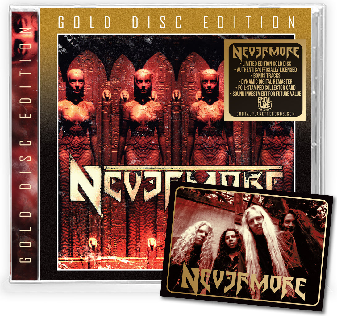NEVERMORE - NEVERMORE + 5 Bonus (*NEW-GOLD DISC CD + Collector