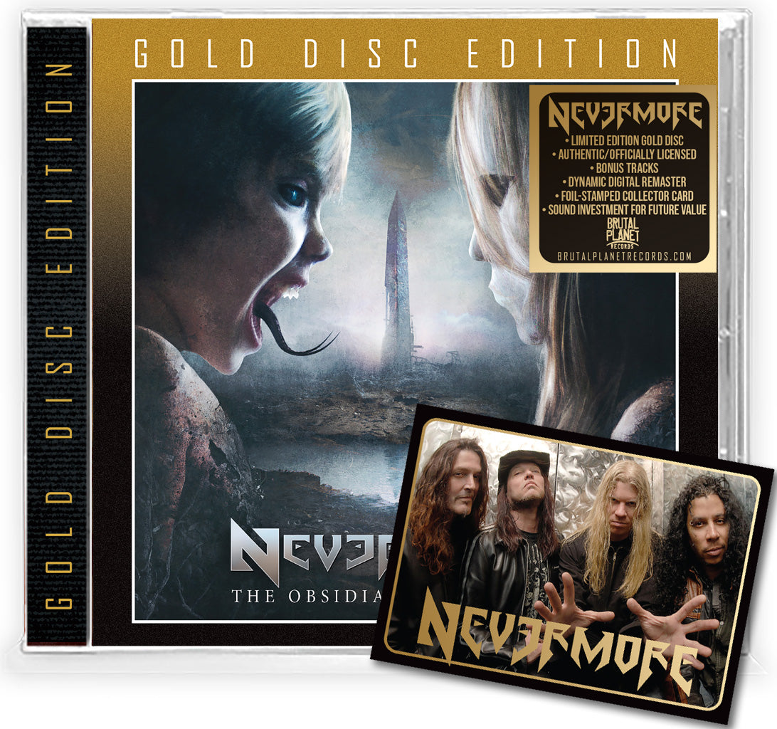 NEVERMORE - THE OBSIDIAN CONSPIRACY + 2 Bonus (*NEW-GOLD DISC CD +
