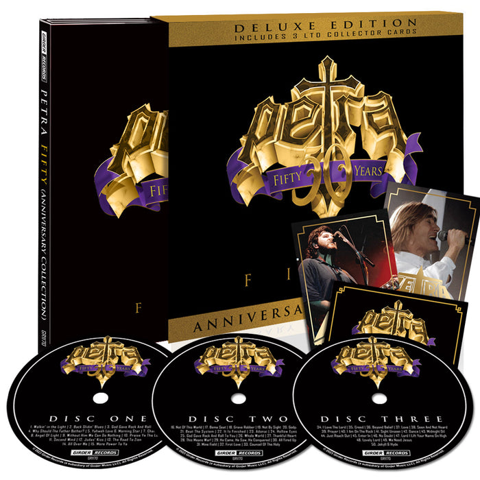 PETRA - FIFTY (Anniversary Collection) DELUXE EDITION 3-Disc Set