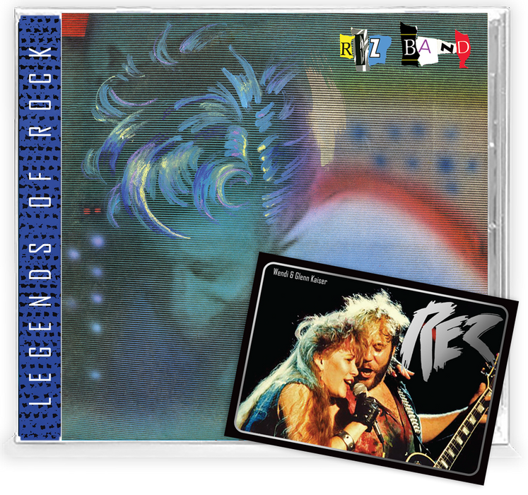 REZ BAND - HOSTAGE (CD) 2022 Legends of Rock, Remastered, w