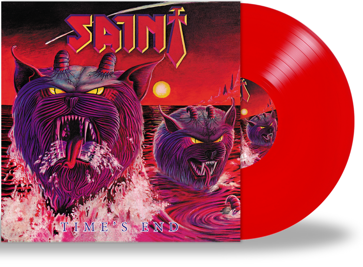 SAINT - TIMES END (NEW-VINYL Black or Red 180 Gram 2020