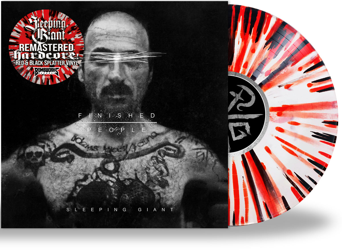 SLEEPING GIANT FINISHED PEOPLE (*NEWATOMIC SPLATTER VINYL, 2022, Bo Boone's Overstock