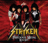 STRYKEN - PRECIOUS METAL BOX SET (*NEW 3-CD Box Set + 3 Collector Cards, 2022, Retroactive) Limited to just 300 Box Sets!