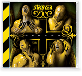 STRYPER - REBORN GOLD DISC (CD) 2022 GIRDER RECORDS (Legends of Rock) Remastered, w/ Collectors Trading Card