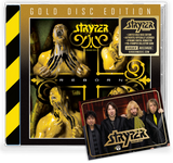 STRYPER - REBORN GOLD DISC (CD) 2022 GIRDER RECORDS (Legends of Rock) Remastered, w/ Collectors Trading Card