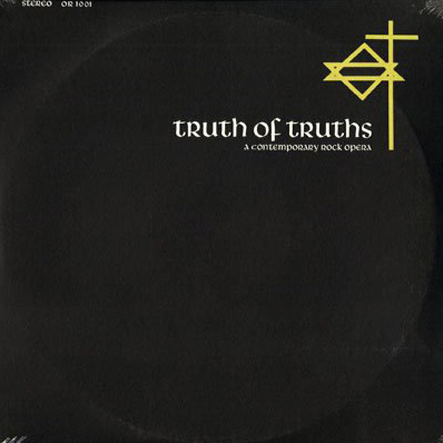 TRUTH OF TRUTHS: A CONTEMPORARY ROCK OPERA (*NEW-2-CD Set, 2018