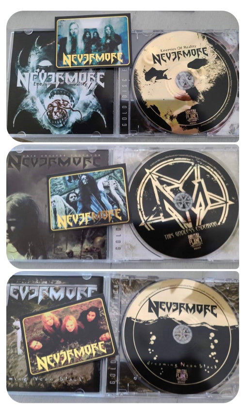 NEVERMORE - DREAMING NEON BLACK + 1 Bonus (*NEW-GOLD DISC CD, 2022, Brutal  Planet)