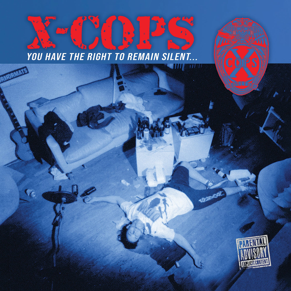 X-COPS - YOU HAVE THE RIGHT TO REMAIN SILENT (*NEW-CD, 2023, Brutal Planet)  Crossover Metal Side Project Members of GWAR!